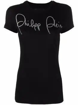 Philipp Plein: Футболка  Crystal со стразами