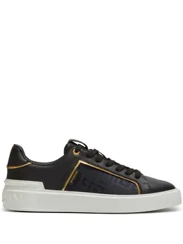 Balmain: Чёрные кроссовки  B-Court