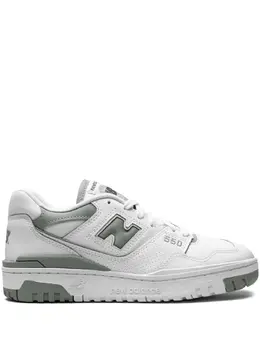 New Balance: Белые кроссовки  550