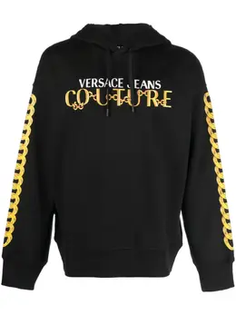Versace Jeans Couture: Толстовка с принтом 