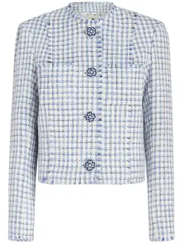 ETRO: Твидовая куртка 
