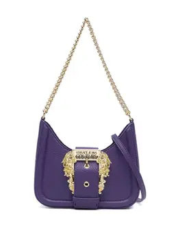 Versace Jeans Couture: Фиолетовая сумка 