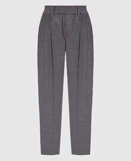 Brunello Cucinelli: Серые брюки 