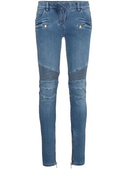 Balmain: Голубые джинсы 