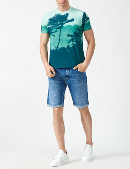 BIKKEMBERGS: Зелені футболки 