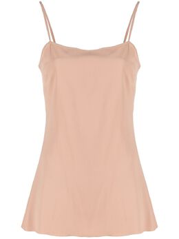 Alberta Ferretti: Бежевый жилет 