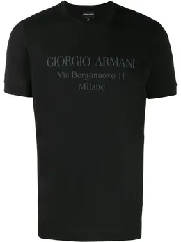 Giorgio Armani: Чёрная футболка 