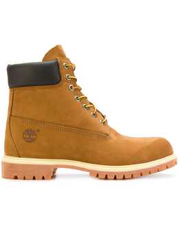 Timberland: Коричневые ботинки 