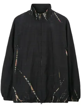 Burberry: Куртка в клетку 