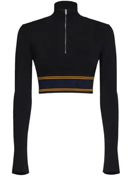Marni: Чёрный свитер 