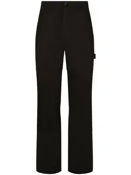 Dolce & Gabbana: Чёрные брюки 