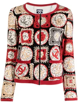 CHANEL Pre-Owned: Спортивная куртка 