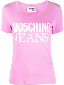 Moschino: Футболка с принтом 