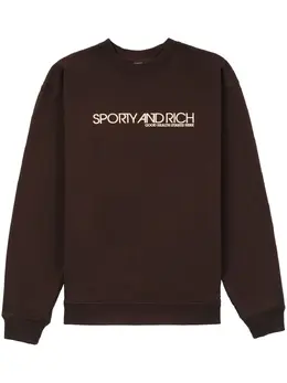 Sporty & Rich: Хлопковый свитшот 