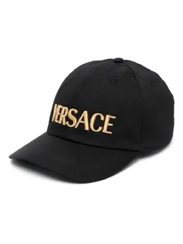 Versace: Чёрная кепка 