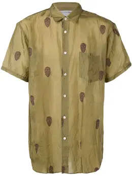 Comme Des Garcons Shirt: Рубашка с принтом 