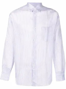 Comme Des Garçons Shirt: Рубашка в полоску 