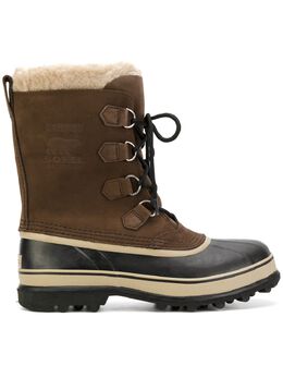 Sorel: Коричневые ботинки 