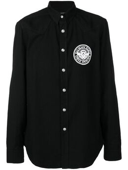 Balmain: Военные рубашка 