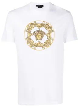 Versace: Футболка  Medusa с принтом