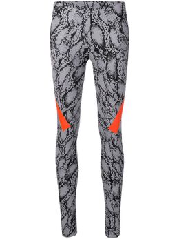 Adidas By Stella Mccartney: Чёрные легинсы 