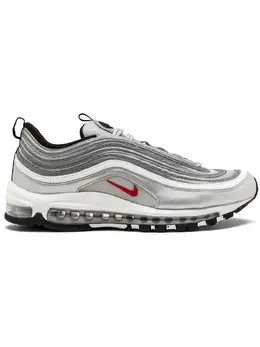 Nike: Серебристые кроссовки  Air Max 97