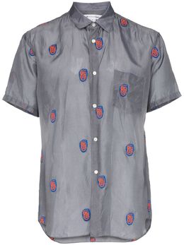 Comme Des Garcons Shirt: Рубашка с коротким рукавом 