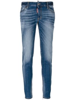 Dsquared2: Светлые джинсы  Twiggy