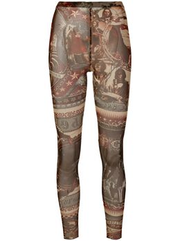 Jean Paul Gaultier Pre-Owned: Прозрачные брюки 