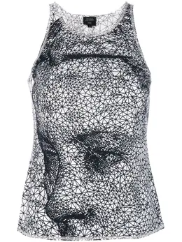 Jean Paul Gaultier Vintage: Чёрный топ 