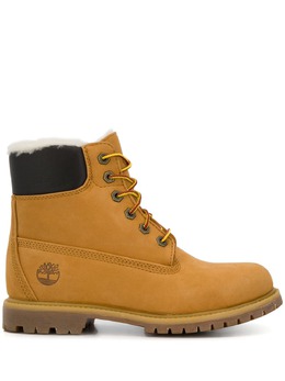 Timberland: Коричневые ботинки 