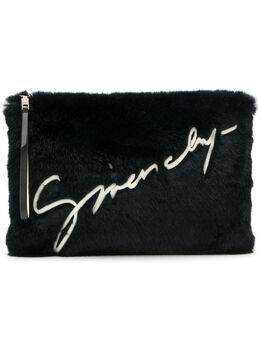 Givenchy: Тёмный клатч 