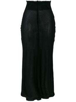 Comme Des Garcons Pre-Owned: Прозрачная юбка 