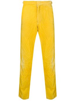 Comme Des Garcons Pre-Owned: Жёлтые брюки 