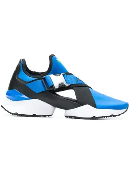 Puma: Голубые кроссовки 