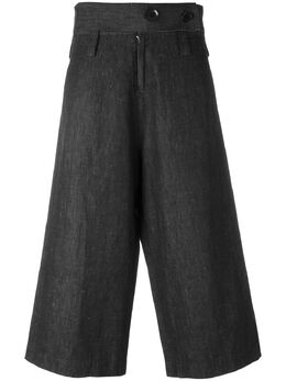 Yohji Yamamoto Pre-Owned: Синие брюки 