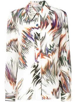 Givenchy: Рубашка с принтом 
