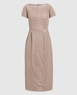 Max Mara: Бежевое платье 