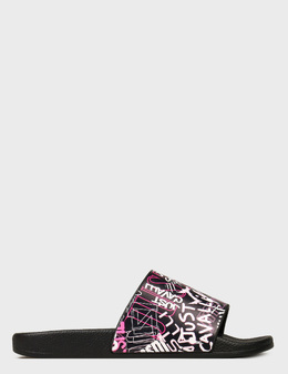 JUST CAVALLI: Многоцветные шлёпанцы 