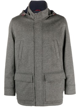 Brunello Cucinelli: Пальто с капюшоном 