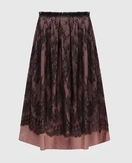 Valentino: Тёмная юбка 