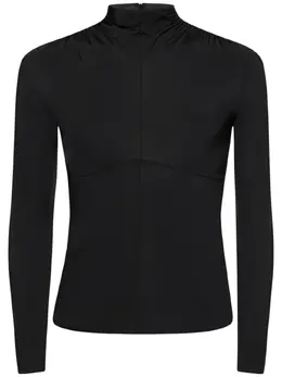 JIL SANDER: Топ из вискозы 
