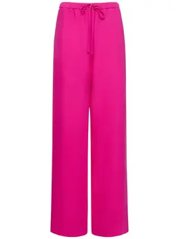 VALENTINO: Брюки  Cady Couture на резинке