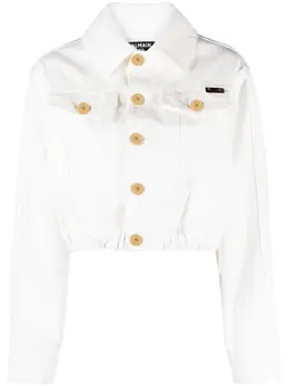 Balmain: Джинсовая куртка 
