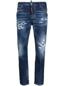 Dsquared2: Рваные джинсы 