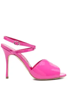Manolo Blahnik: Розовые сандалии 