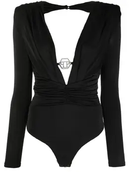 Philipp Plein: Чёрный боди 