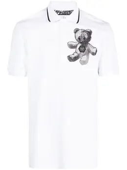 Philipp Plein: Белое поло  Teddy Bear