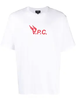 A.P.C.: Футболка с принтом 