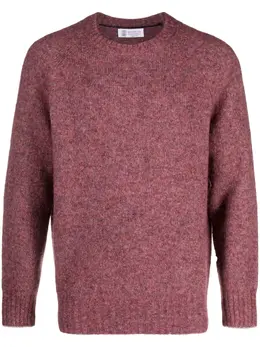 Brunello Cucinelli: Красный свитер 